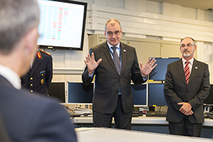 High-level visit to NCI Agency’s Cyber Security Operations Centre